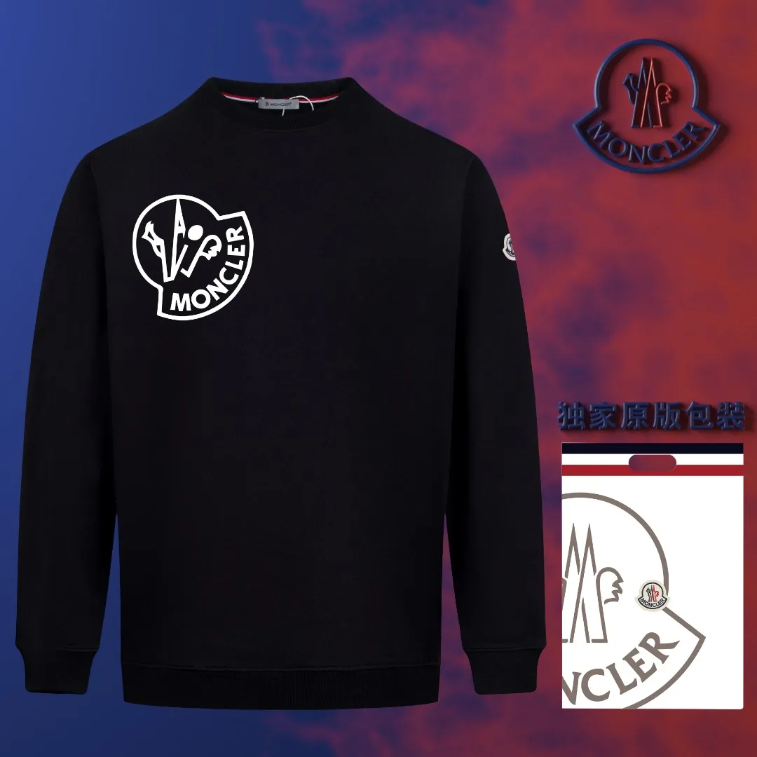 【 Quality】 【🎉 🎊】 【 MONCLER】【In Stock 】 🏅2024 New Arrival Premium 3D LOGO ， ， Premium ⚠️ ： 460 ， 21S 10S 26/2 1*1 ！ ， ， ， ， ， ！ Same Style ✔ Same Style： ❗ ✔【 Same Style， In Stock！】 ➡Size：S M L XL XXL ➡ ：Black White ⚠️Size Size
